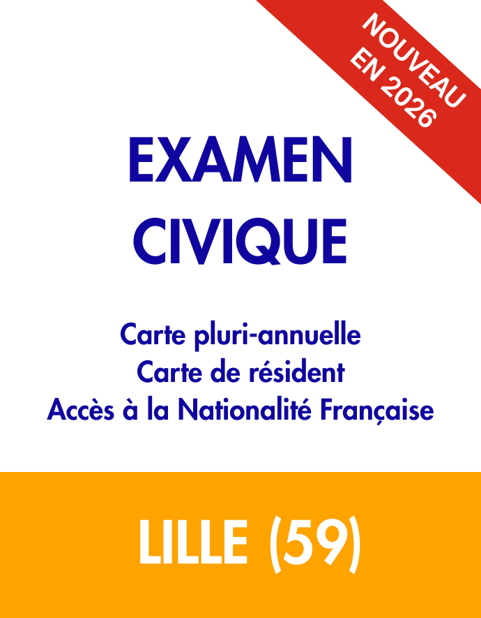 LILLE - Examen civique